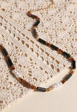Everyday Layers Mixed Bead Necklace, C605, small