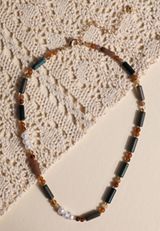 Everyday Layers Mixed Bead Necklace, C605, small