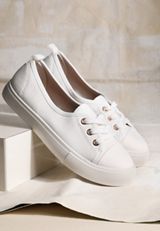 SuperCush Canvas Lace Up Sneakers, C223, small