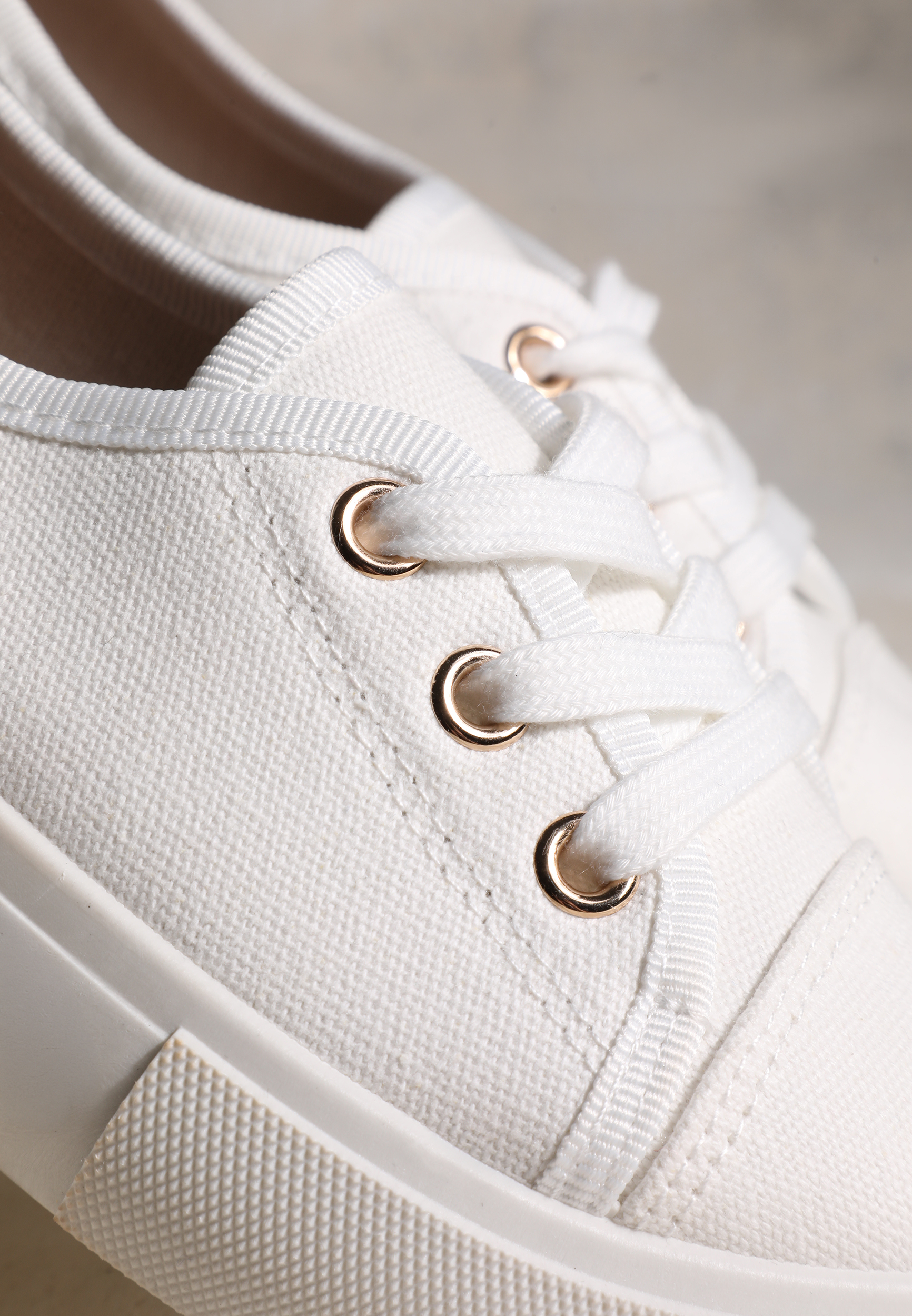 SuperCush Canvas Lace Up Sneakers, C223, large