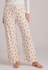 Gingerbread Hacci Wide Leg Pajama Pants, C5249, small