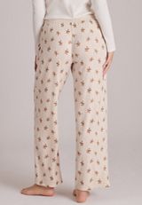 Gingerbread Hacci Wide Leg Pajama Pants, C5249, small