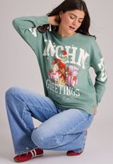 Grinchmas Greetings Graphic Sweatshirt, C4397, small