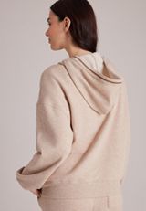 Whipstitch Trim Hoodie, C2445, small