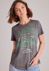 National Lampoon’s Christmas Vacation Classic Fit Graphic Tee, C125, small