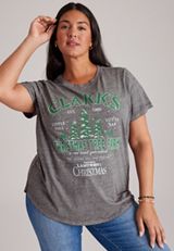 Plus Size National Lampoon’s Christmas Vacation Classic Fit Graphic Tee, C125, small