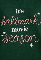 Willowsoft It's Hallmark Movie Season Sweatshirt Tunic, C7147, small