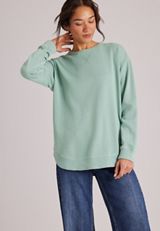 Willowsoft Crew Neck Sweatshirt Tunic, C5784, small