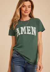 Amen Classic Fit Graphic Tee, C2735, small