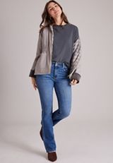 24/7 Cotton Relaxed Long Sleeve Tee, C6125, small