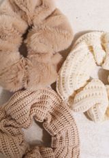 Charlie Textured Scrunchie Set, C1246, small