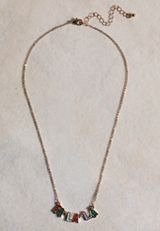 Gold Fa La La Charm Necklace, C605, small