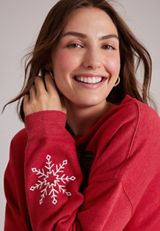 Joyful Crewneck Sweatshirt, C7040, small