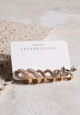 Holiday Leopard Snowman Stud Earrings, C605, small