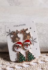 Holiday Icons Earring Set, C1524, small