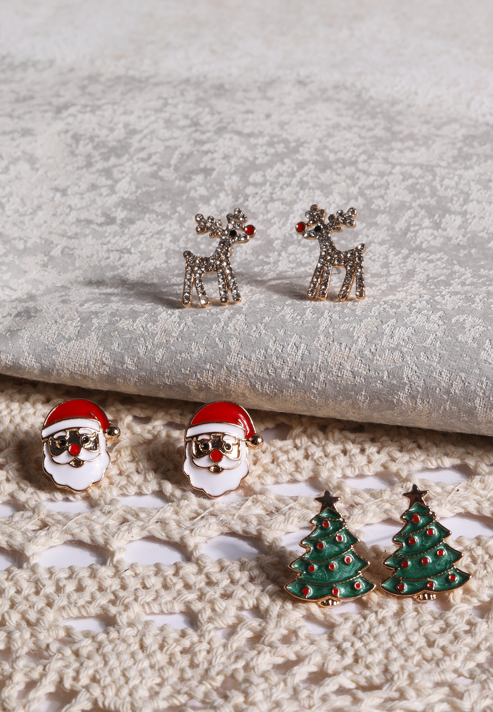 Holiday Icons Earring Set, C1524, large