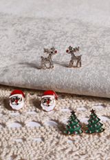 Holiday Icons Earring Set, C1524, small