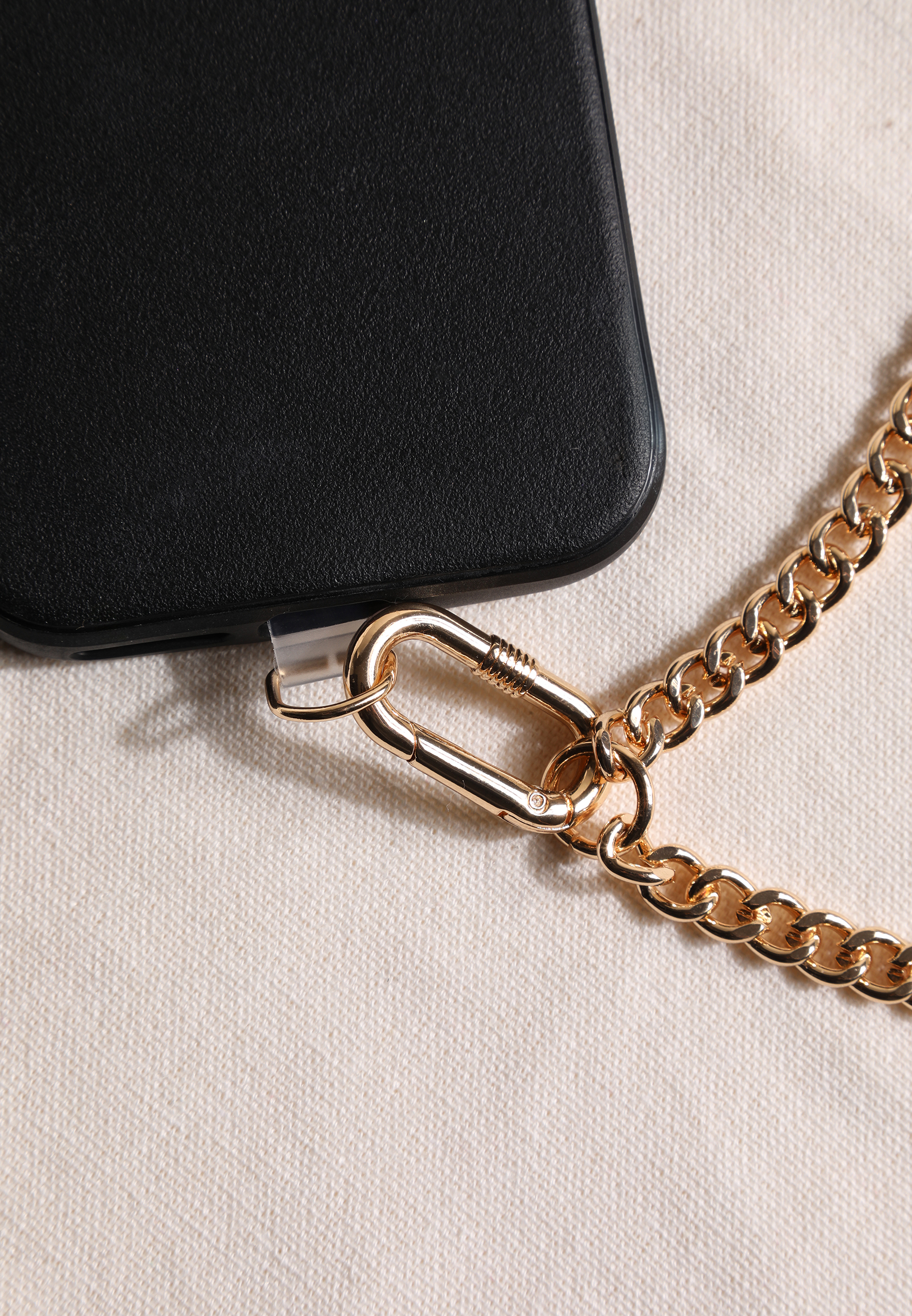 Gold Chain Phone Wristlet, C605, large