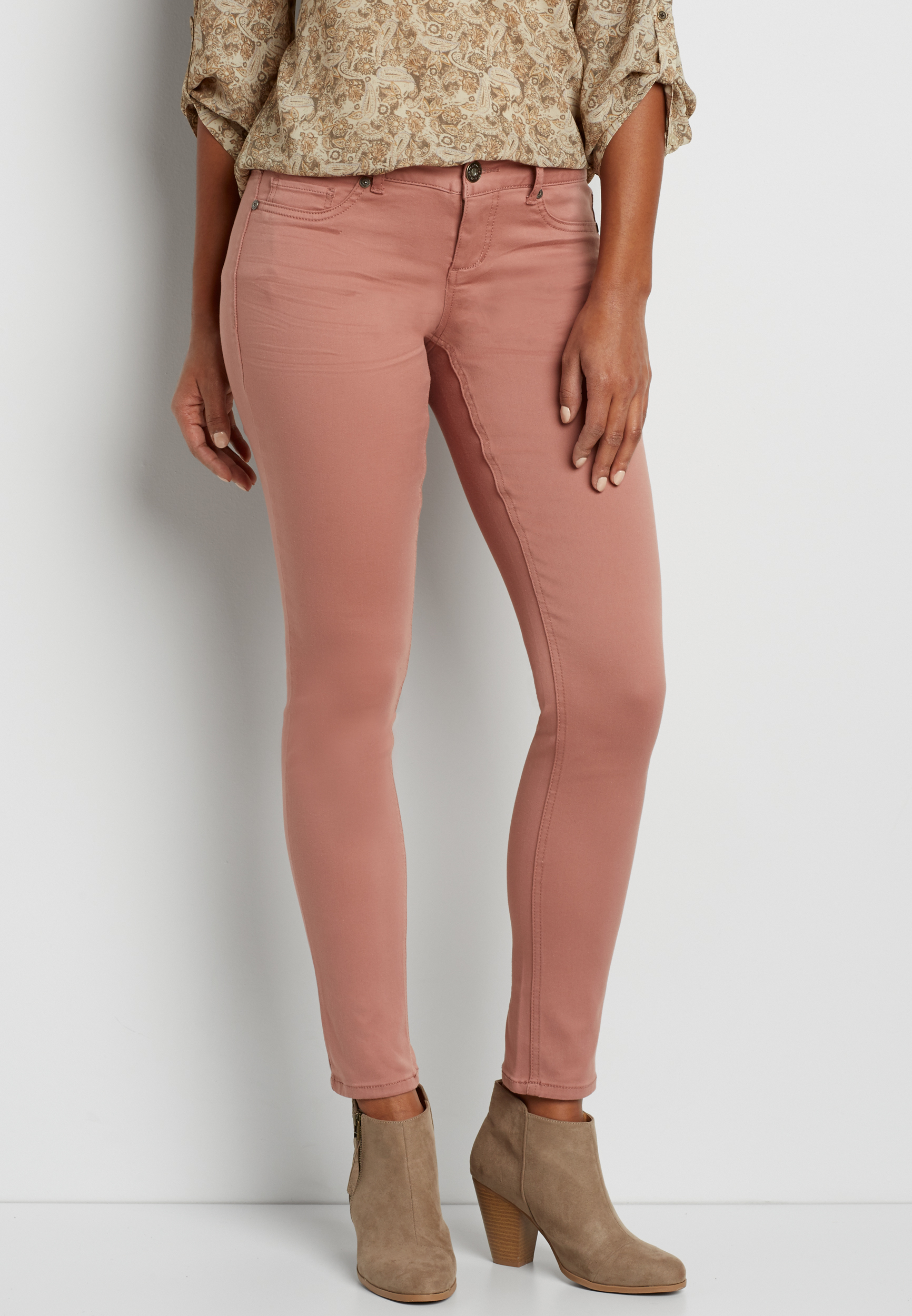 DenimFlex™ jegging in antique pink | maurices