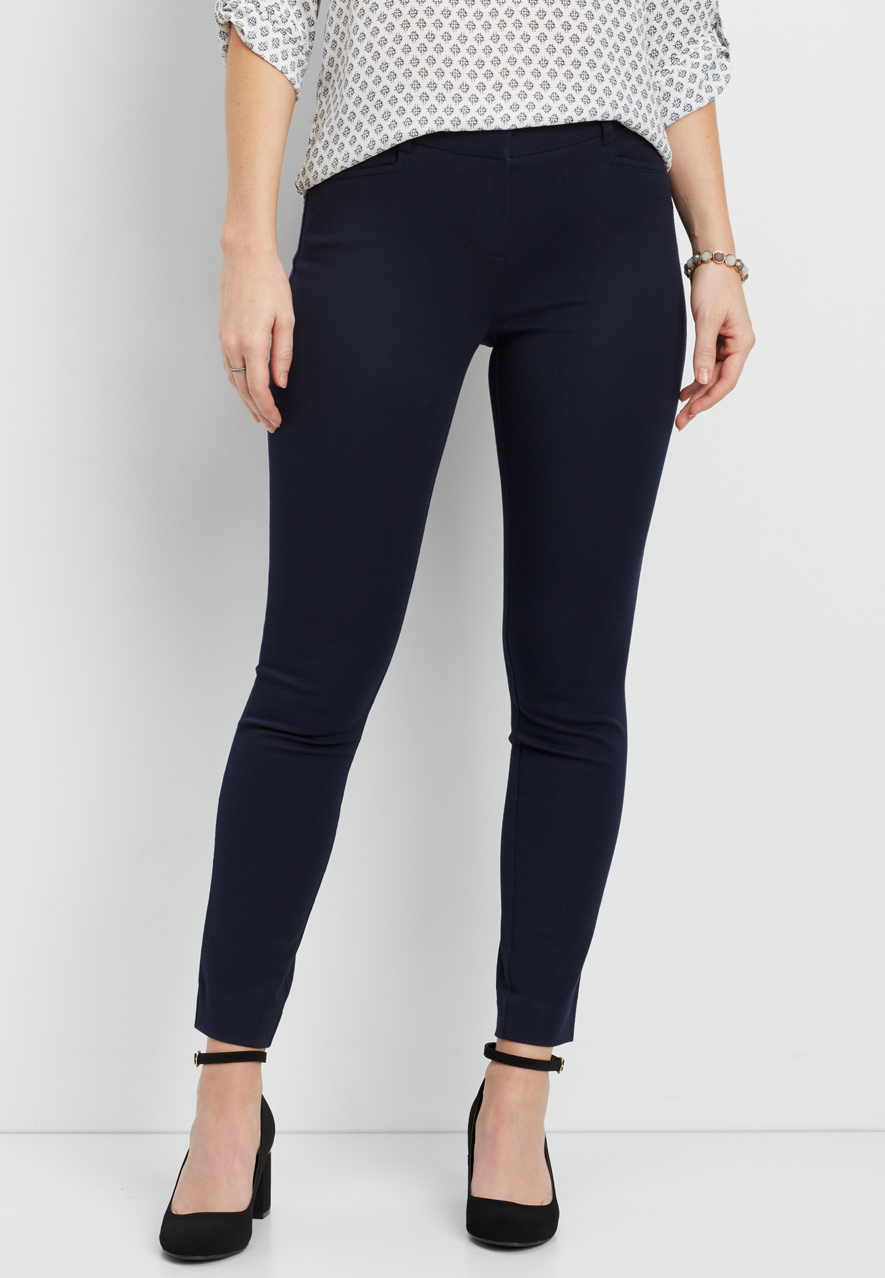 the bi-stretch skinny ankle pant | maurices
