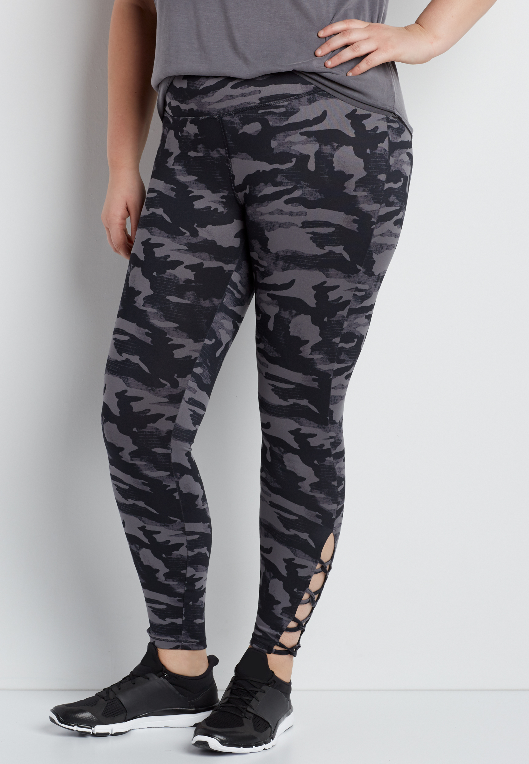 Plus Size Legging In Camo Print Maurices