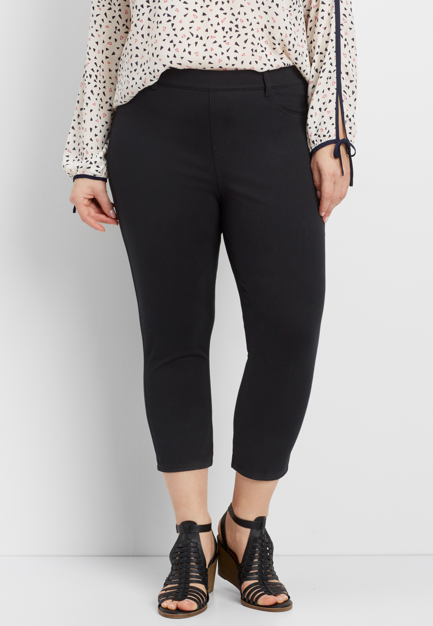 maurices crop pants
