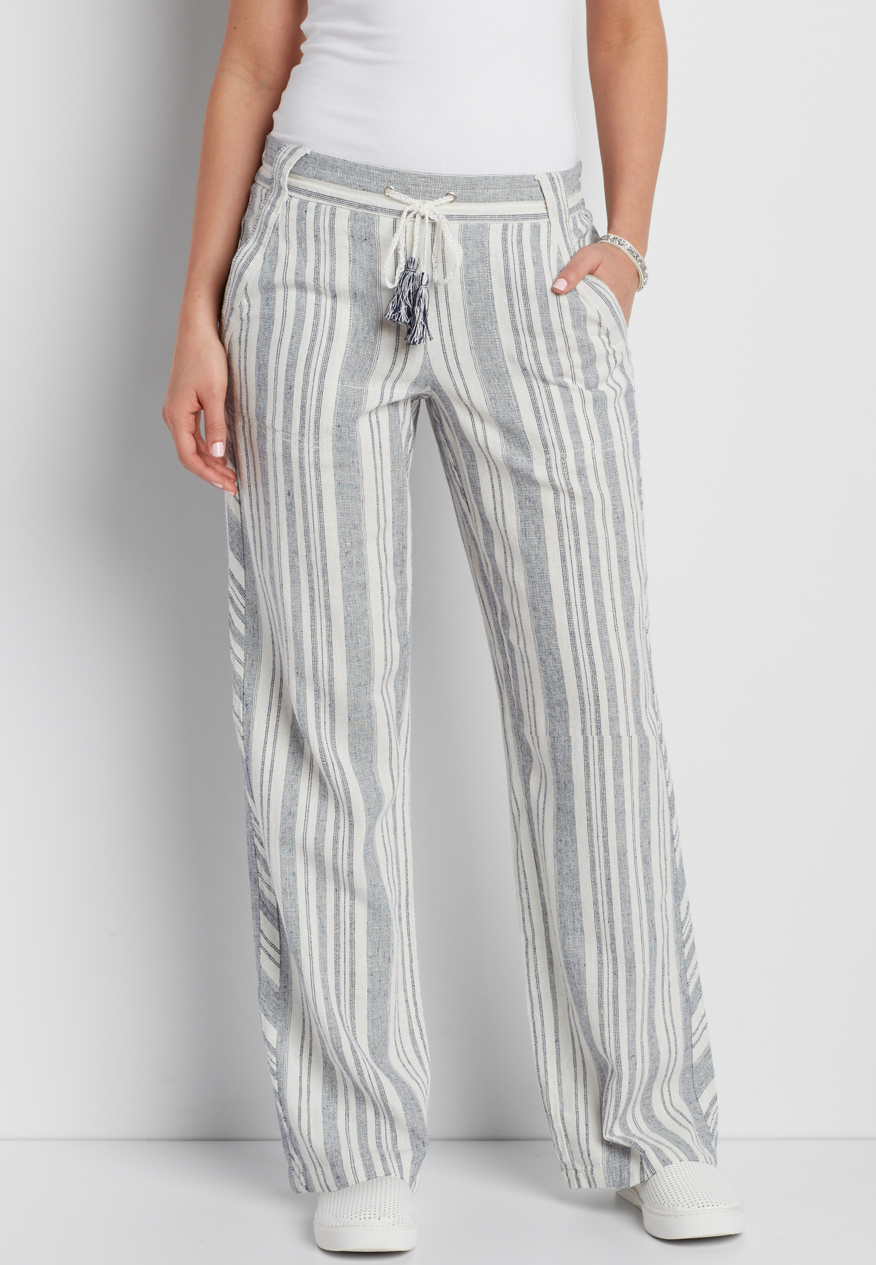 pant with stripes