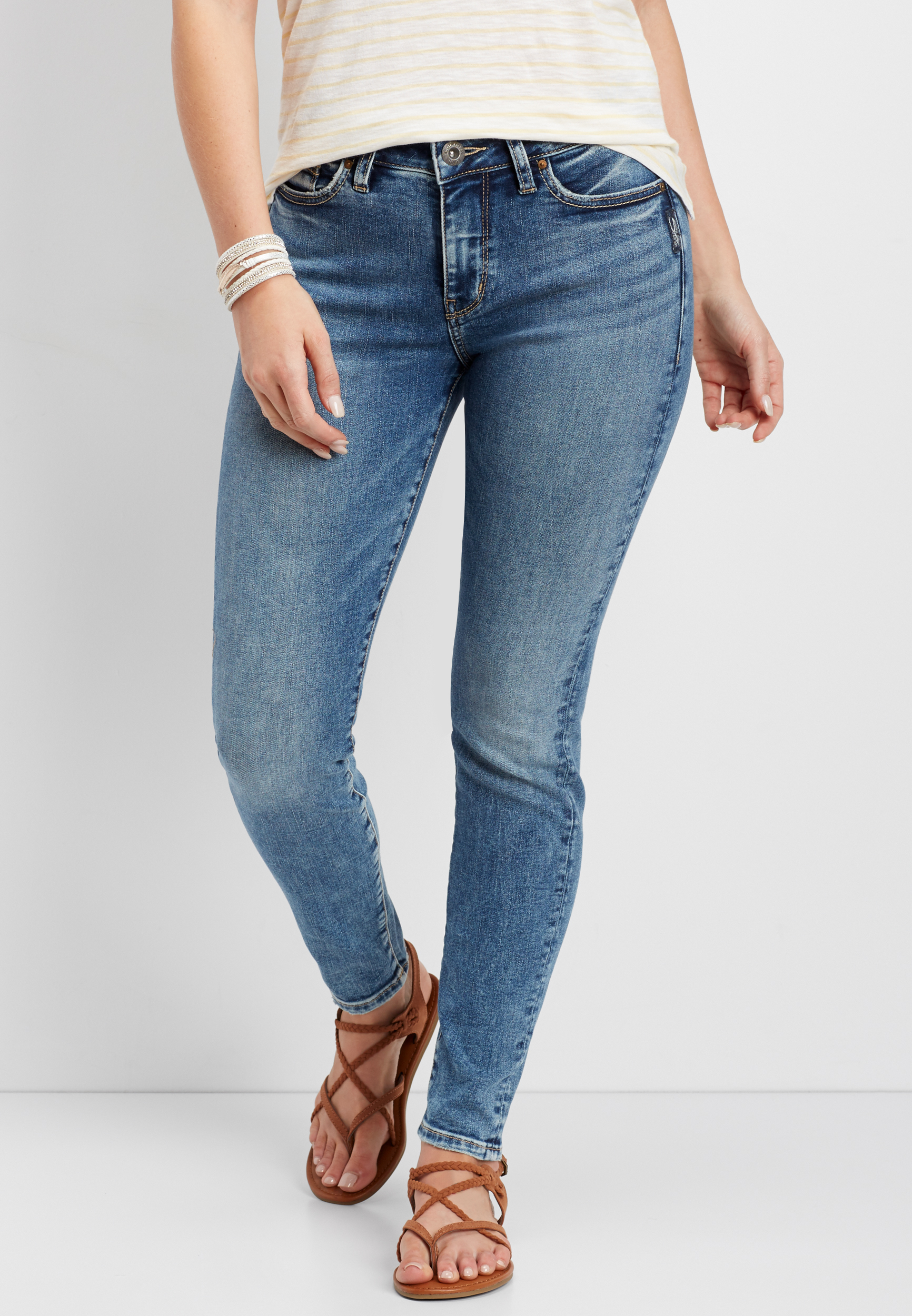 Silver Jeans Co.® Mazy high rise skinny jean | maurices