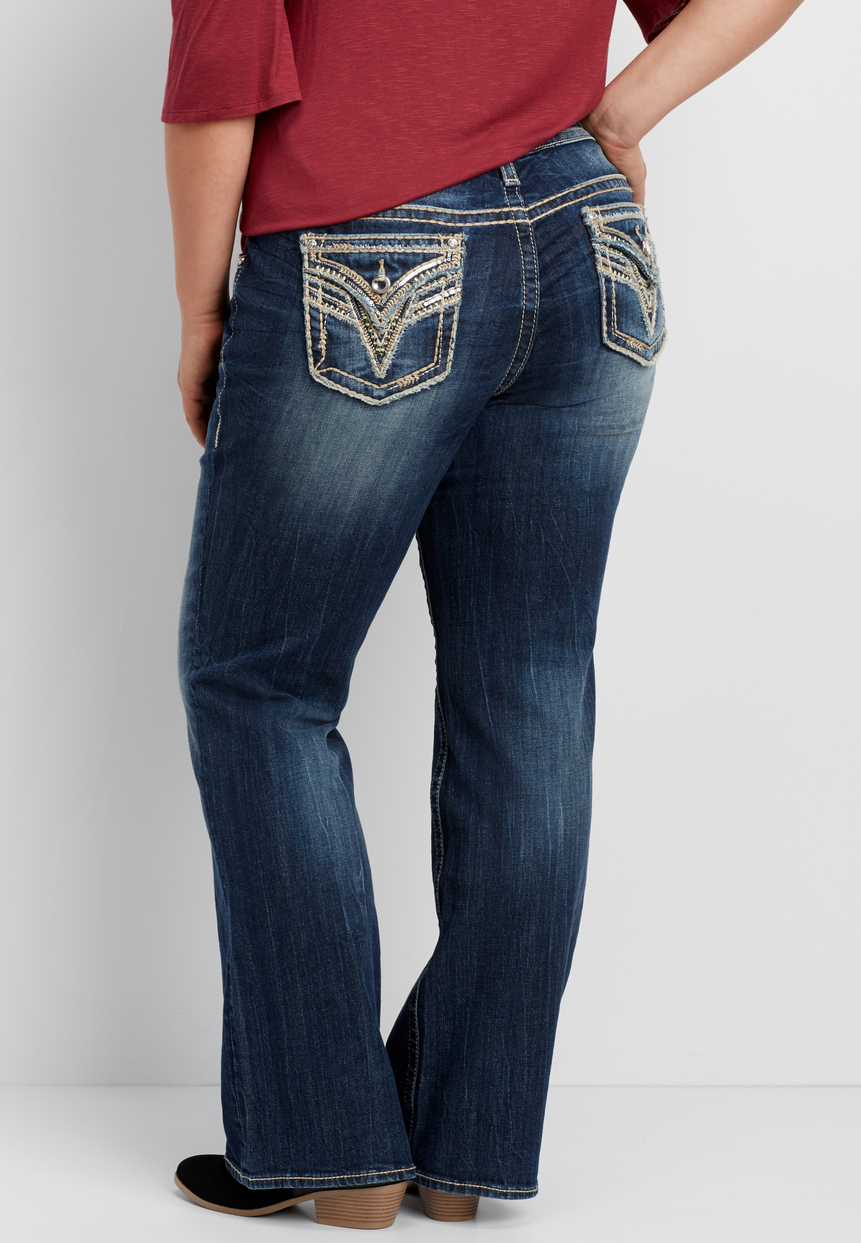 Plus size bling jeans best sale