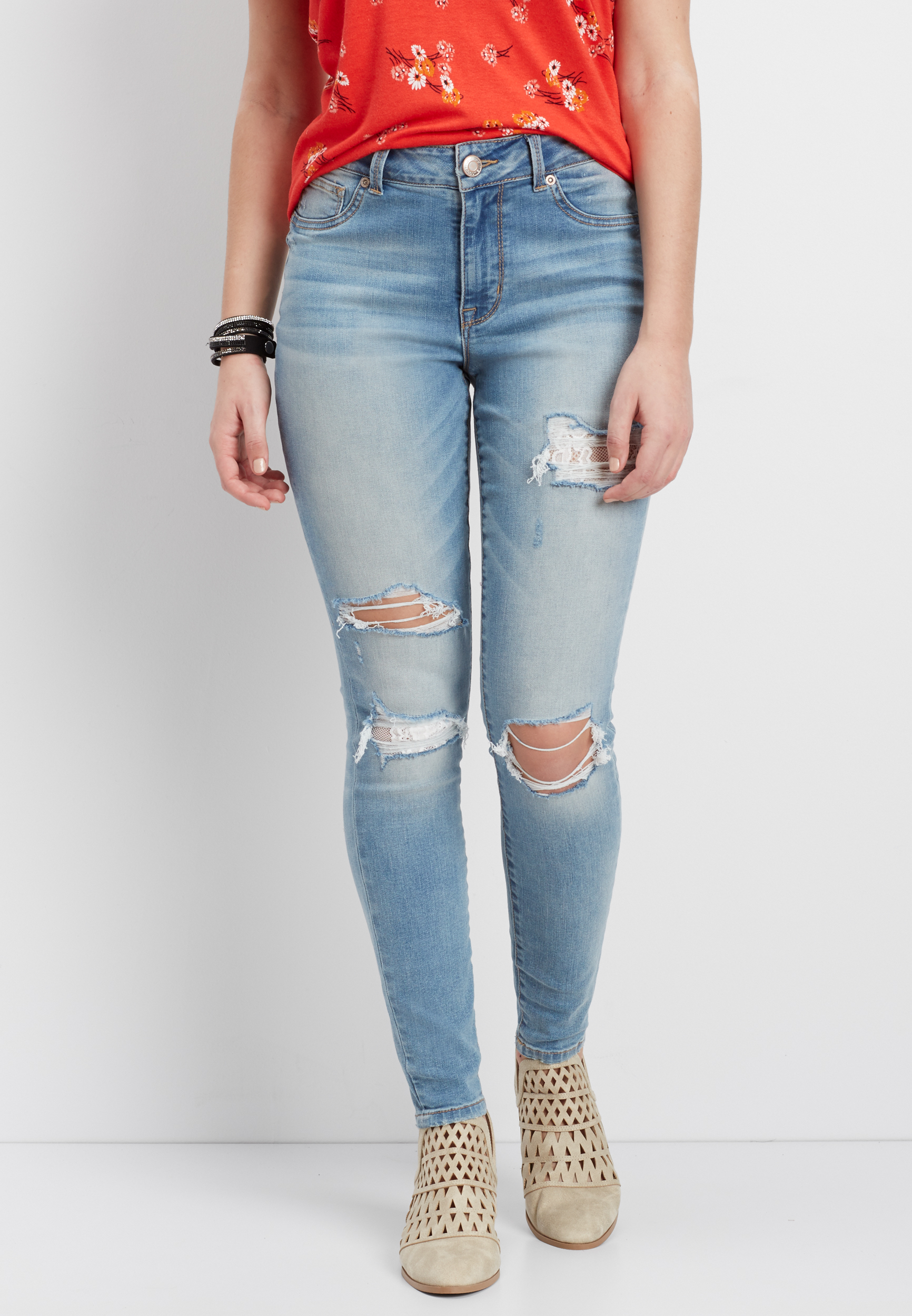 maurices high rise jeggings