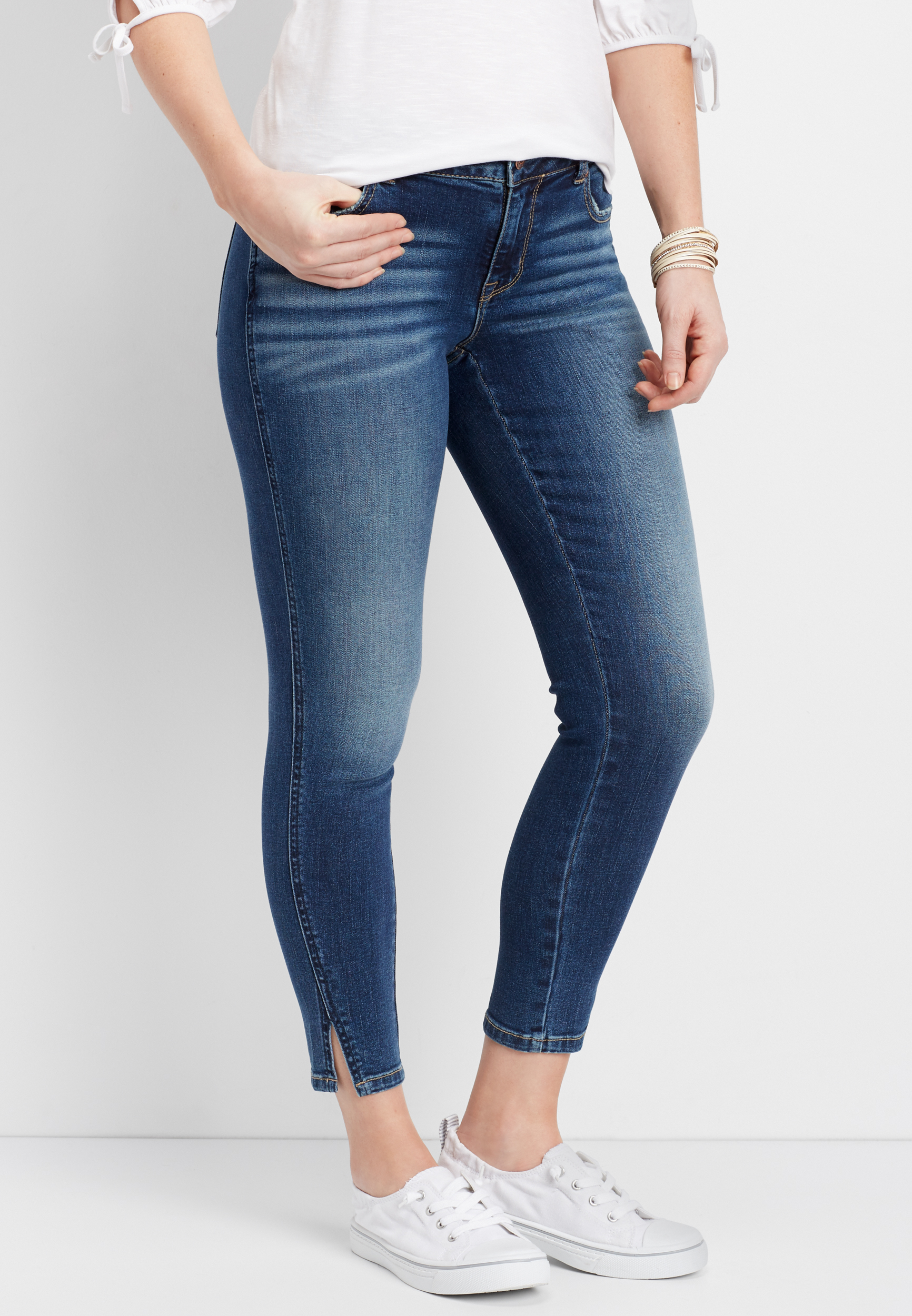 maurices cropped jeans