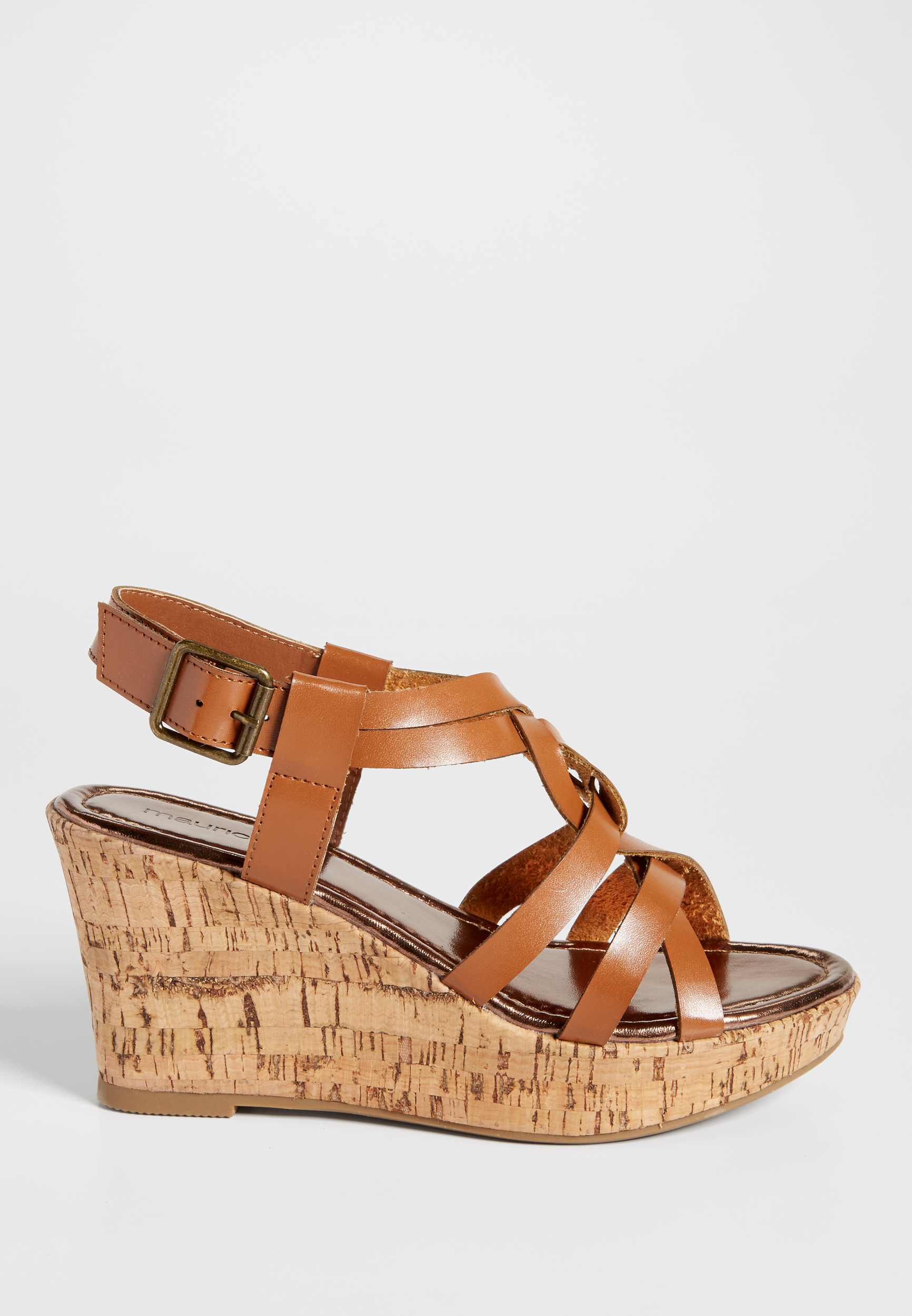 Elsa strappy cork wedge | maurices