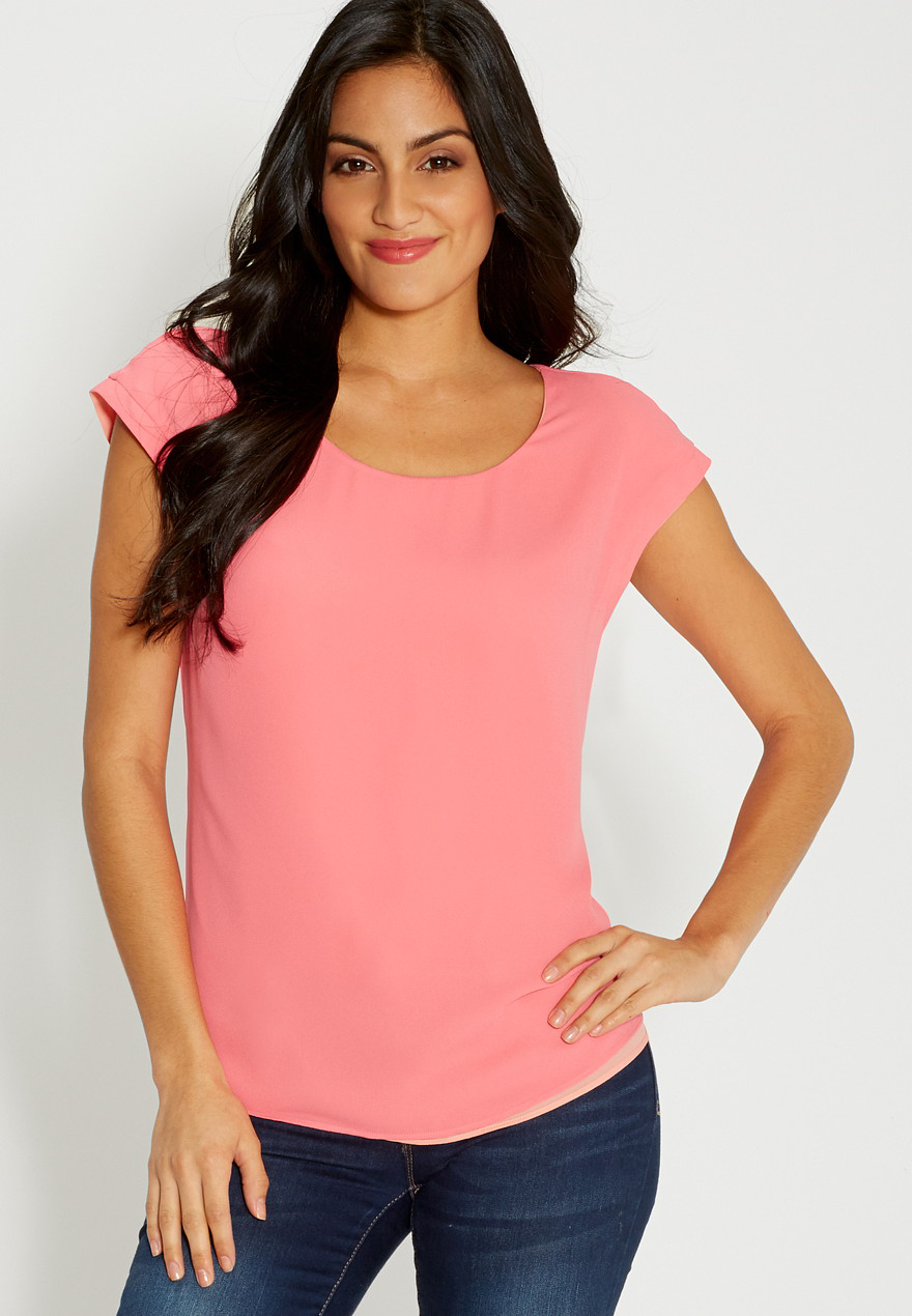 reversible blouse | maurices