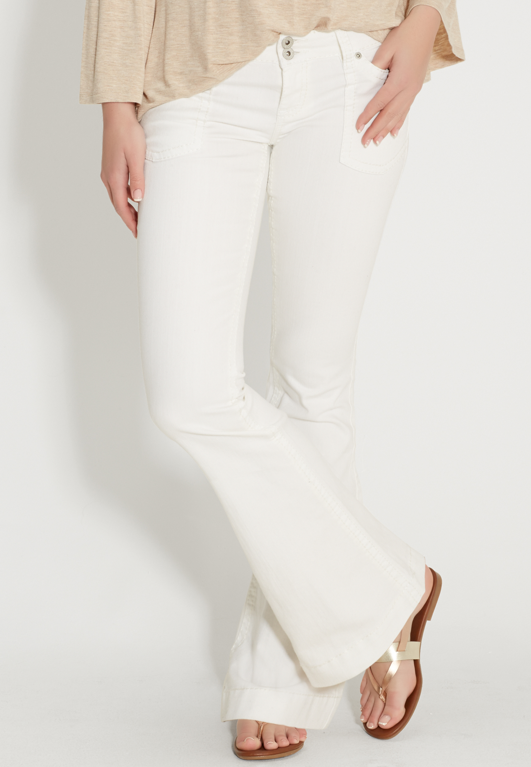 maurices white jeans