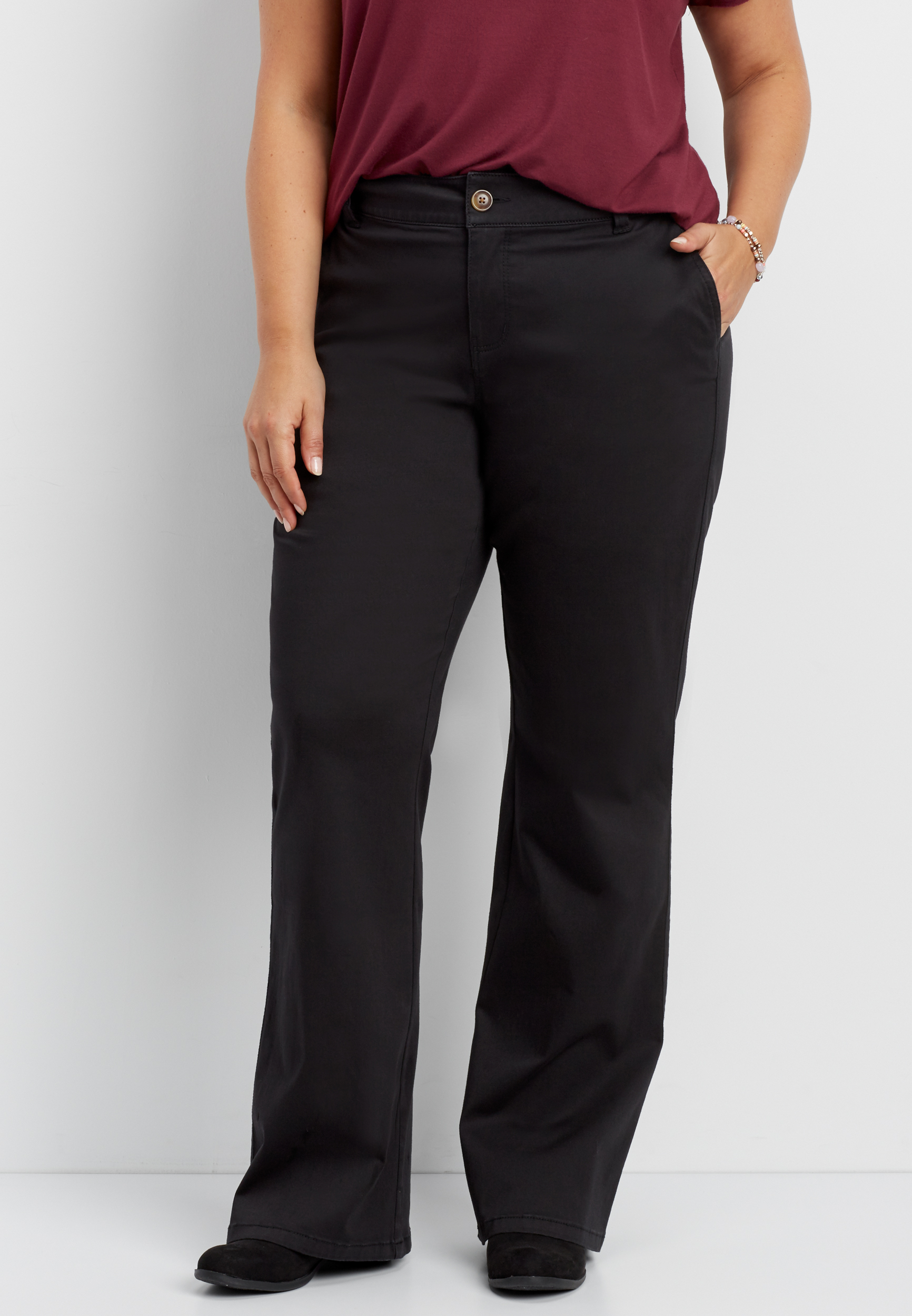 maurices plus size pants