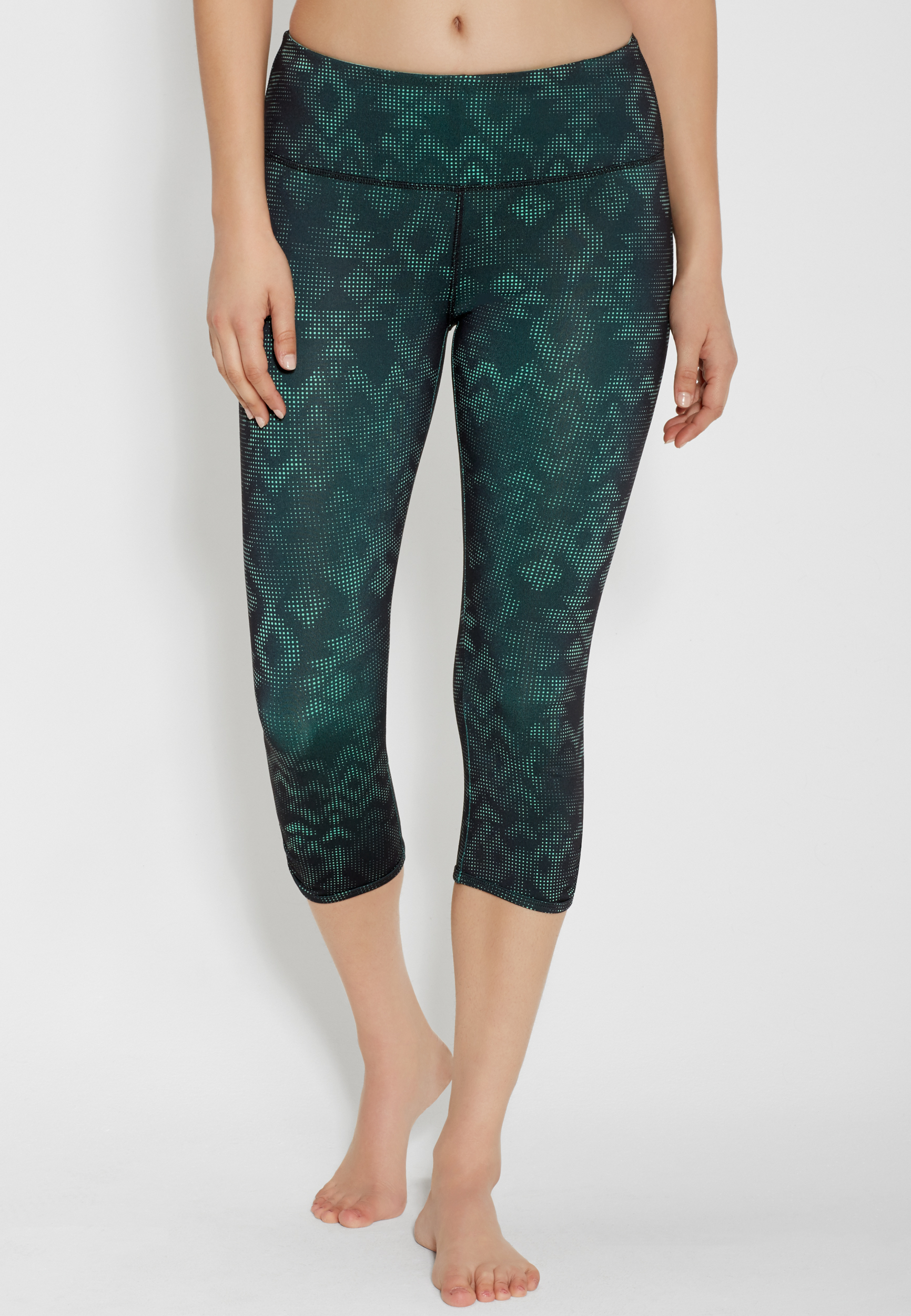 capri legging in ethnic dot print | maurices