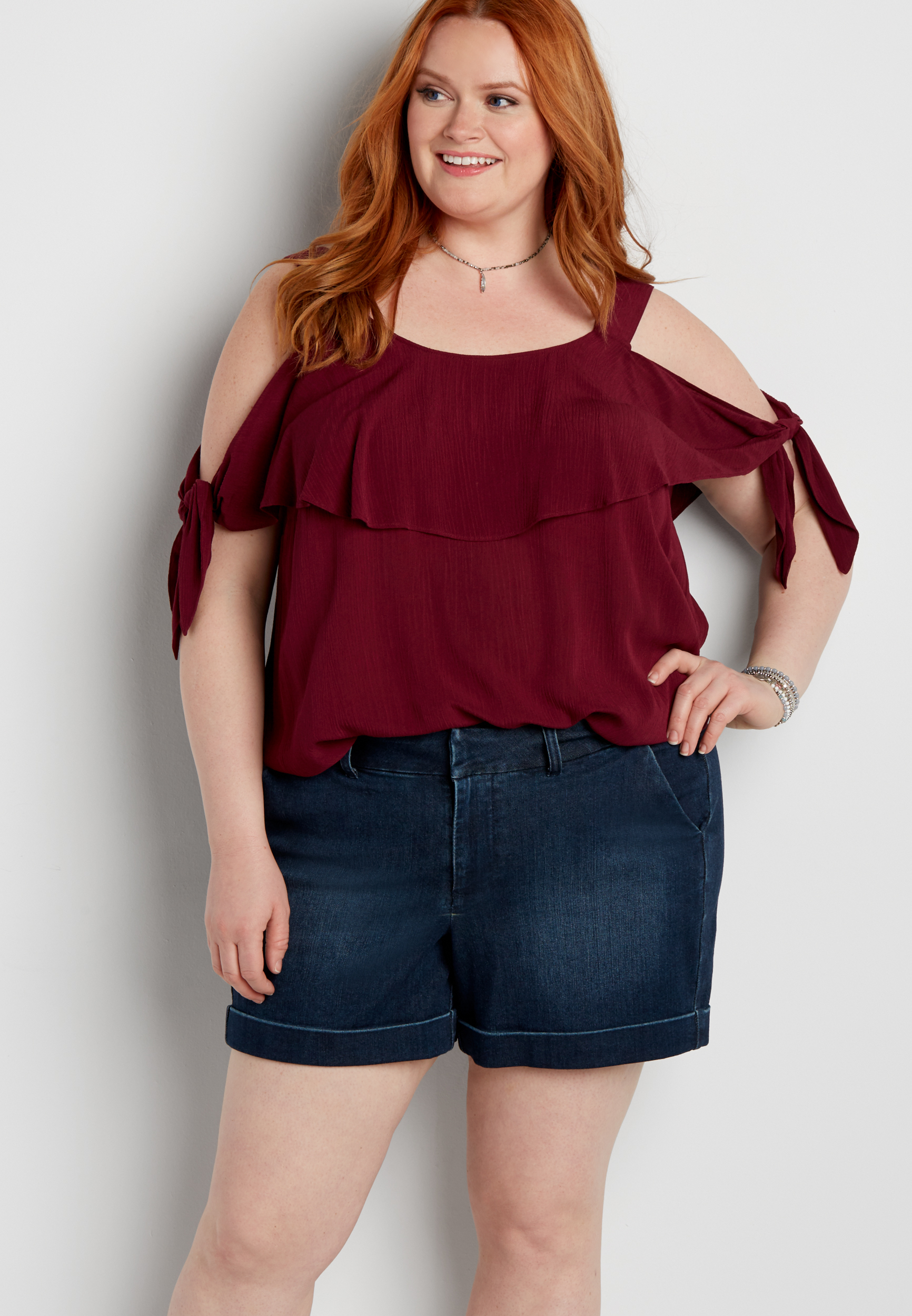 plus size trouser shorts maurices