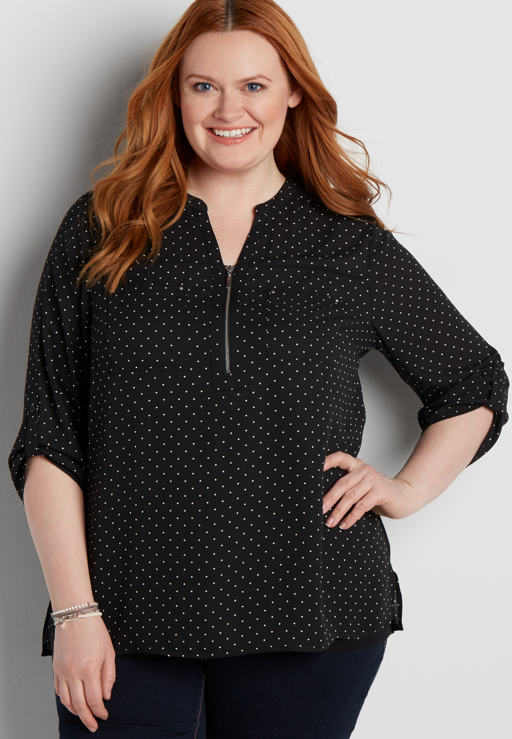 dress blouse plus size