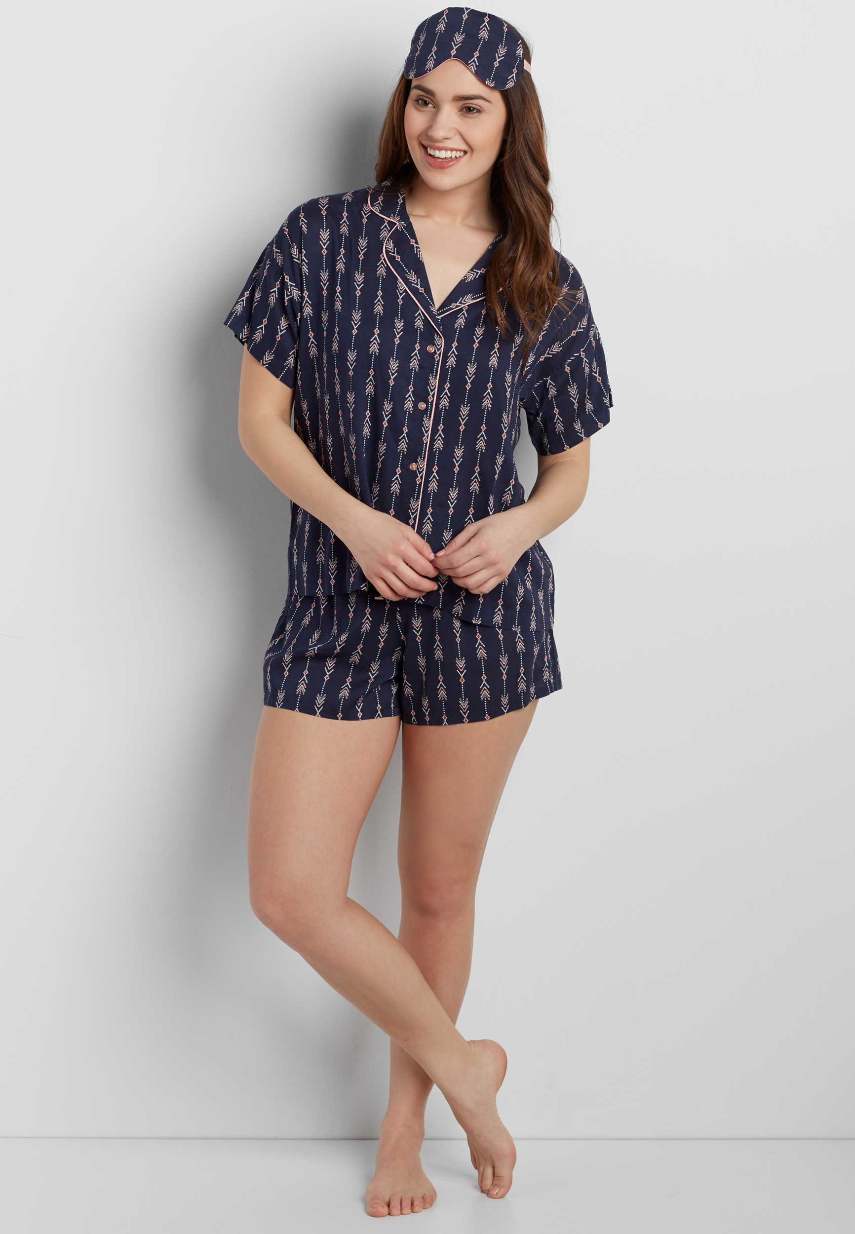 patterned pajama set | maurices