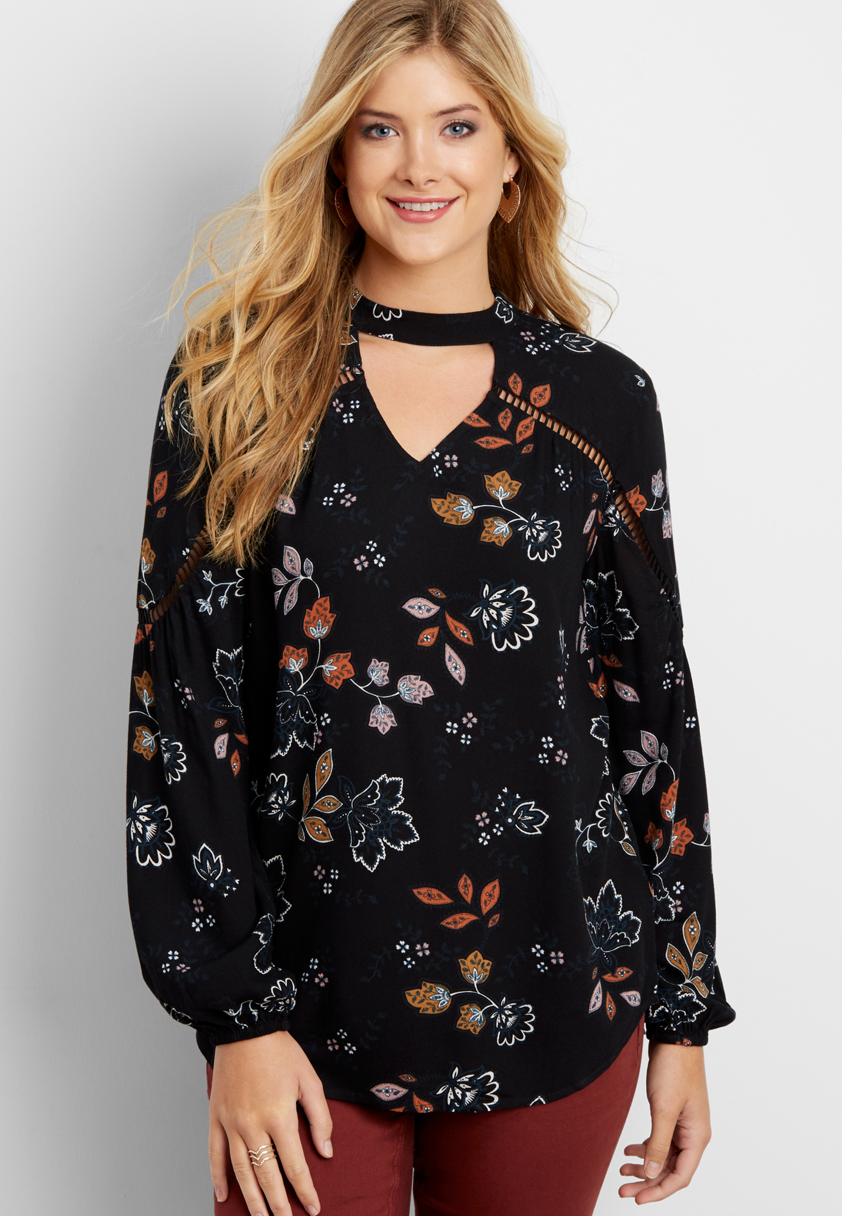 maurices tunic tops