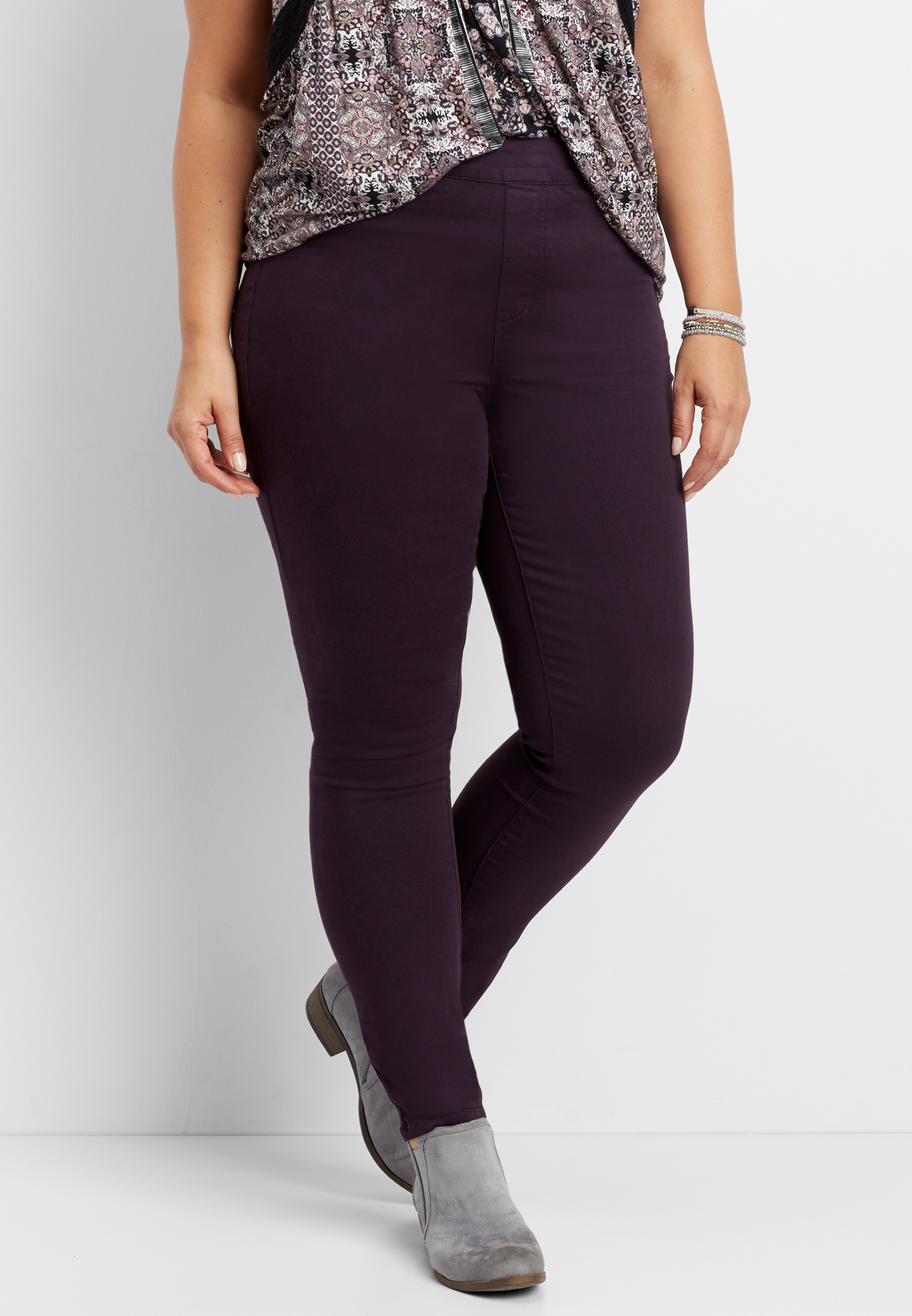 maurices pull on jeggings