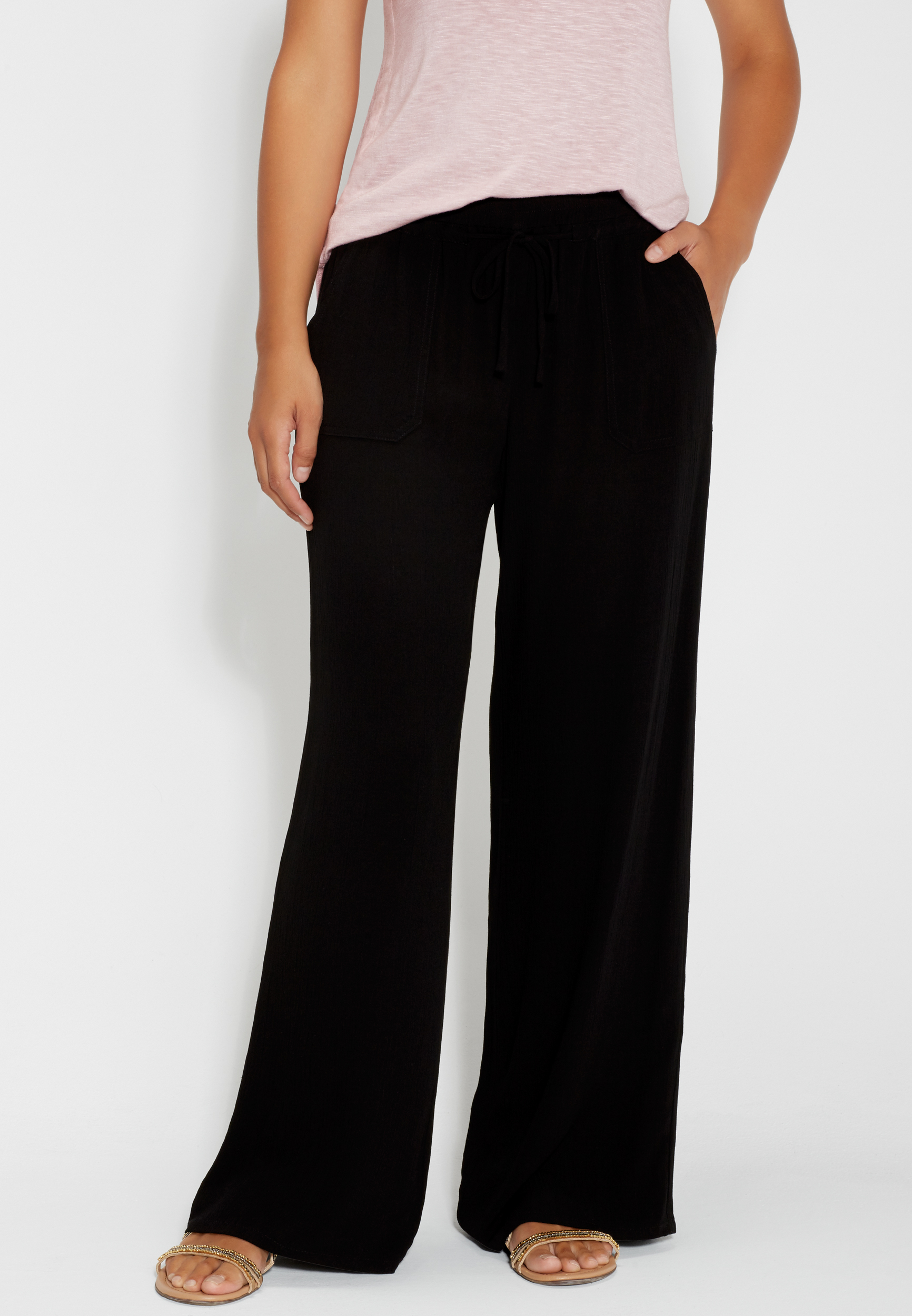 lightweight palazzo pants