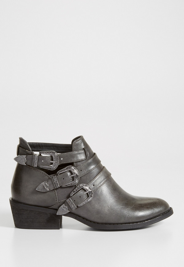 Blair triple buckle bootie | maurices