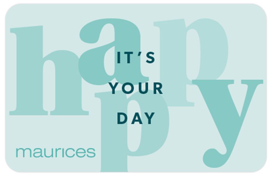 maurices Its Your Day Gift Card