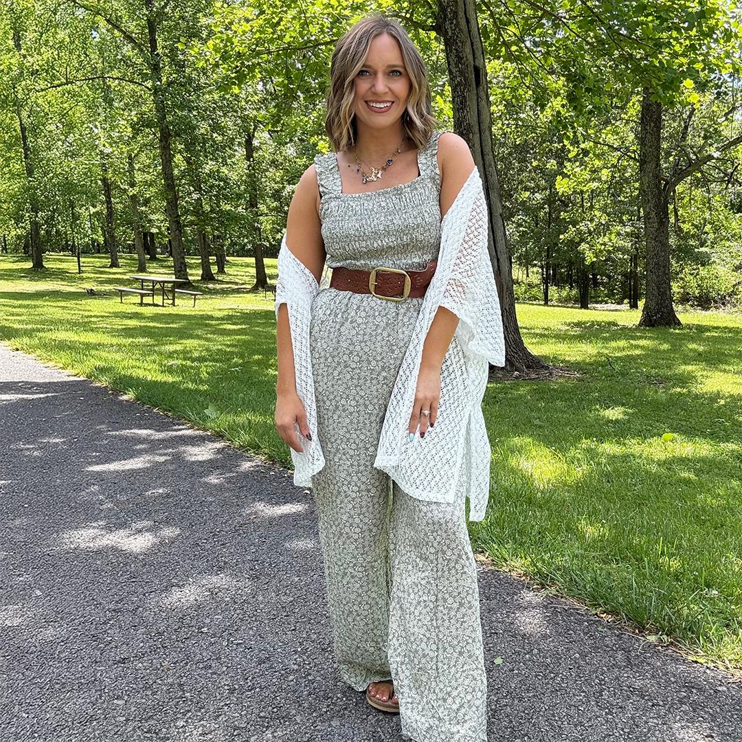 maurices - Obsessed with this summer outfit!,   Top: 71263, Jeans: 68284, Bralette: 41682, Sandals: 70242