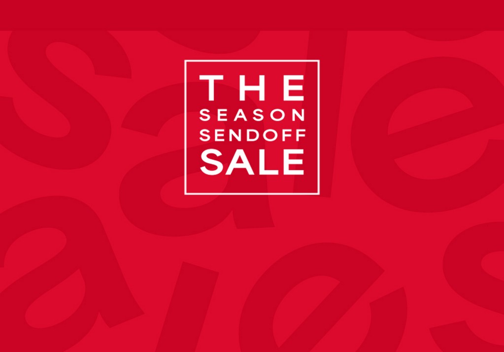 the season sendoff sale