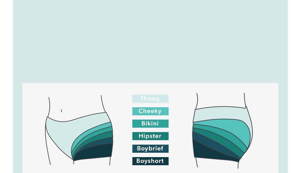 Bralette Size Chart - Trestles Clothing Company