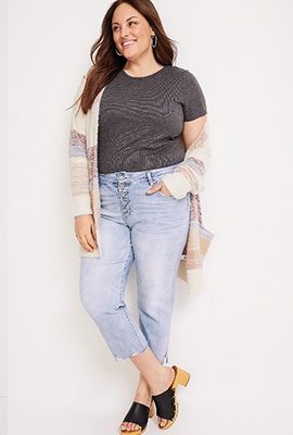 Gladys acumular princesa Women's Plus Size Jeans: Skinny, Jeggings & More | maurices