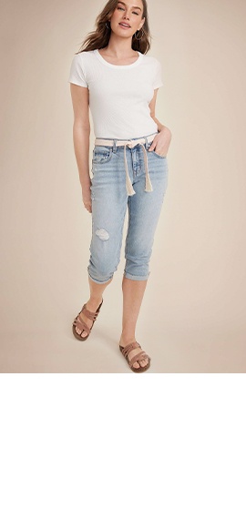 Women's Cropped Jeans & Capri Jeans