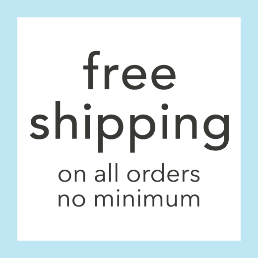 free shipping on all orders no minimum